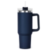 Promotional The Hippo Mug & Straw Lid with Twist Closure - 40 oz Navy Blue S910