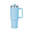 Promotional The Hippo Mug & Straw Lid with Twist Closure - 40 oz Light Blue S910
