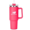 Promotional The Hippo Mug & Straw Lid with Twist Closure - 40 oz Hot Pink S910