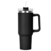 Promotional The Hippo Mug & Straw Lid with Twist Closure - 40 oz Black S910