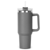 Promotional The Hippo Mug & Straw Lid with Twist Closure - 40 oz Gray S910