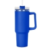 Promotional Hippo Lite Mug & Straw Lid with Twist Closure - 40 oz. Navy Blue S912