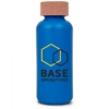 Promotional Sustainable Sugar Cane & Cork Water Bottle - 22 oz. Navy Blue S917