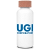 Promotional Sustainable Sugar Cane & Cork Water Bottle - 22 oz. White S917