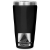 Promotional Bridgeport 16oz. Double Wall Recycled Stainless Steel Tumble Black S926