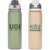 Custom Three-Toned 27oz. Stainless Steel Straw Bottle with Logo S939