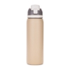 Promotional Three-Toned 27oz. Stainless Steel Straw Bottle Khaki Beige S939