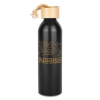 Promotional Meriden Sustainable Aluminum Bottle with Bamboo Lid &Cotton Black S940