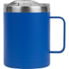 Promotional 14 oz. Powder Coated Campfire Mug With Copper Lining Blue S949