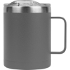 Promotional 14 oz. Powder Coated Campfire Mug With Copper Lining Gray S949