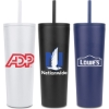 Custom Natick 27oz Double Wall SS Mug with Straw with Logo S956