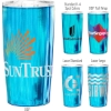 Custom 20oz. Chrome Finish Vacuum-Sealed Tumbler with Copper Lining with Logo S967
