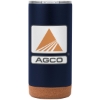 Promotional Cork Bottom 18oz. Vacuum-Sealed Mug Navy Blue S972