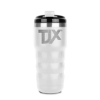 Promotional The WaveFlow Tumbler 20 oz. White/Transparent Smoke Gray/Silver S987