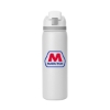 Promotional Two-Toned 27oz. Stainless Steel Pop Straw Bottle Gray S989B