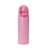 Promotional Two-Toned 27oz. Stainless Steel Pop Straw Bottle Pink S989B