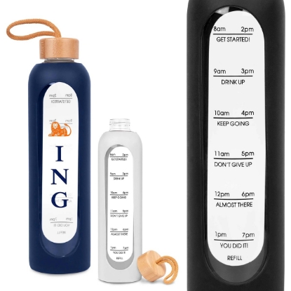 Custom Arlo Glass Water Bottle 36 oz. with Logo S990