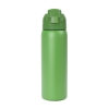 Promotional Solid 27oz. Stainless Steel Pop Straw Bottle Lime Green S999