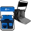 Custom Folding Chair with 24 Can Cooler Bag & Pockets with Logo T114