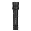 Promotional 1200LM Metal Flashlight with 2000mAh Rechargeable Battery Black T147