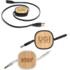 Custom BambooRetract 4-in-1 Charging Cable with Logo T190