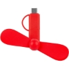 Promotional Mini USB Cellphone Fan Red T202B