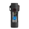 Promotional Luminix Oval Flashlight & Plasma Lighter Black T213