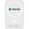 Promotional Bjorn Wireless 5,000mAh MagSafe Power Bank White T298