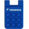 Promotional Popper Stress Reliever Silicone Phone Wallet Blue T517