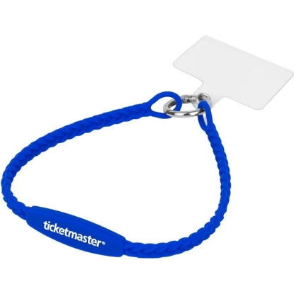 Custom Wrist Band with Phone Tether Patch with Logo T522