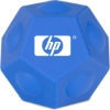 Promotional GeoBall Stress Pop Reliever Blue T524