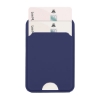Promotional MagSafe Silicone Phone Wallet Navy Blue T552