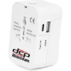 Promotional Universal International Travel Adapter White T600