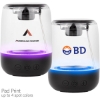 Promotional 3-Watt Light-Up Bluetooth Speaker Clear T612