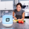 Promotional 10-Watt Bluetooth Light-Up Speaker with Carrying Handle White T614