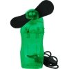 Promotional Cool & Portable Mini Fan Translucent Green T801B