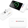 Custom 4500mAh Dual Connector Capsule Power Bank with Stand with Logo T830