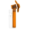 Promotional Slim N Slender Misting Fan Translucent Orange T871