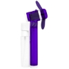 Promotional Slim N Slender Misting Fan Translucent Purple T871