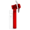 Promotional Slim N Slender Misting Fan Translucent Red T871