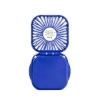Promotional Portable Rechargeable Desk and Neck Fan Blue T873