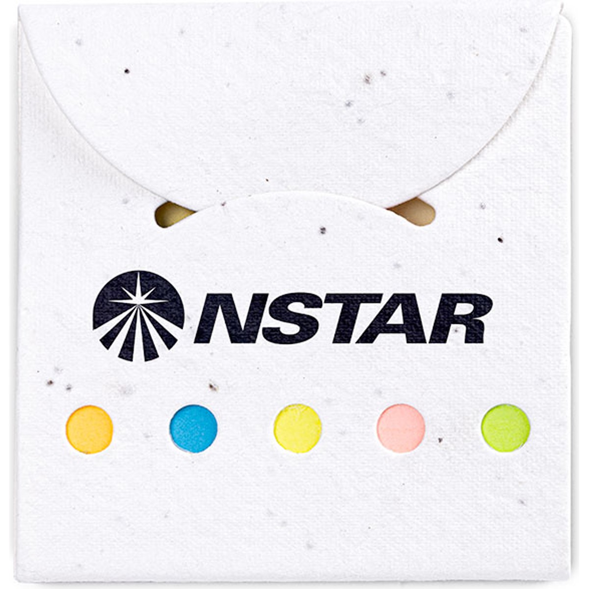 Biodegradable Seeded Sticky Notes with Logo | Save Your Ink