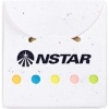 Promotional Biodegradable Flower Seeded Sticky Note Pad White T942