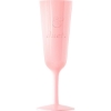 Promotional Symglass 7oz Colored Champagne Flute Pink SYM02C