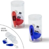 Custom Small Spoon Fishing Lure and Bobber in Clear Tube with Logo JK-9510