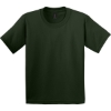 Custom Gildan - Youth Ultra Cotton 100% US Cotton T-Shirt. Forest Green