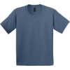 Custom Gildan - Youth Ultra Cotton 100% US Cotton T-Shirt. Indigo Blue