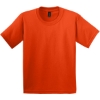 Custom Gildan - Youth Ultra Cotton 100% US Cotton T-Shirt. Orange