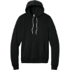 Custom BELLA+CANVAS Unisex Sponge Fleece Pullover Hoodie. Black