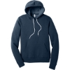 Custom BELLA+CANVAS Unisex Sponge Fleece Pullover Hoodie. Heather Navy Blue